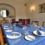 Tannochbrae Dinning Room is available for guest private dining, and breakfast