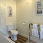 Room 6 Bathroom Ensuite Tannochbrae Guestroom Bed and Breakfast Dufftown, Speyside, Scotland