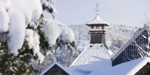 Glenfiddich Distillery in Winter