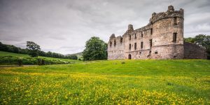 Balvenie Castle, Dufftown, Speyside Moray in Scotland